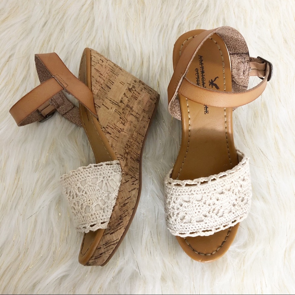 American Eagle Outfitters Wedge Sandals